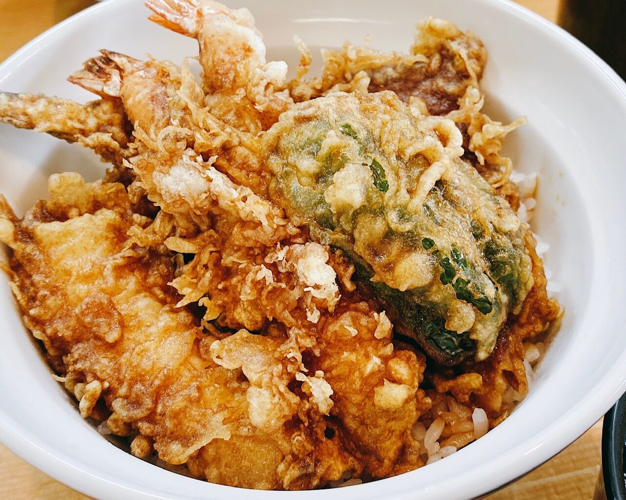 ランチ天丼1300円